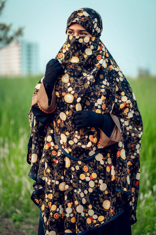 ইকরা পাইপিং হিজাব