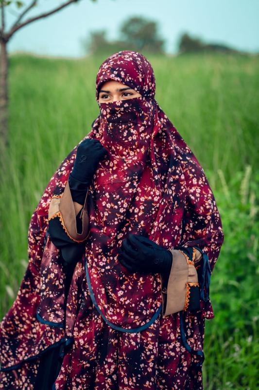 ইকরা পাইপিং হিজাব